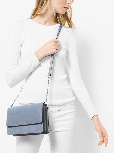 michael kors crossbody daniela|daniela saffiano crossbody bag.